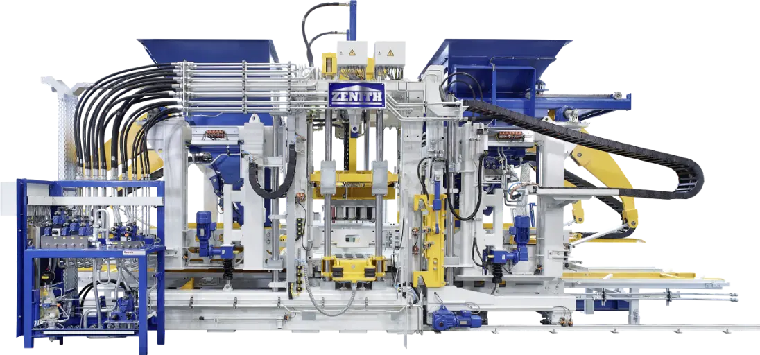 从工业废料到生态建材——优发国际股份ZN1500-2混凝土制品成型机的蜕变之力