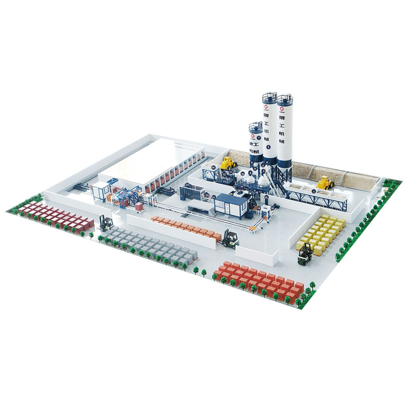 Sawdust brick machine